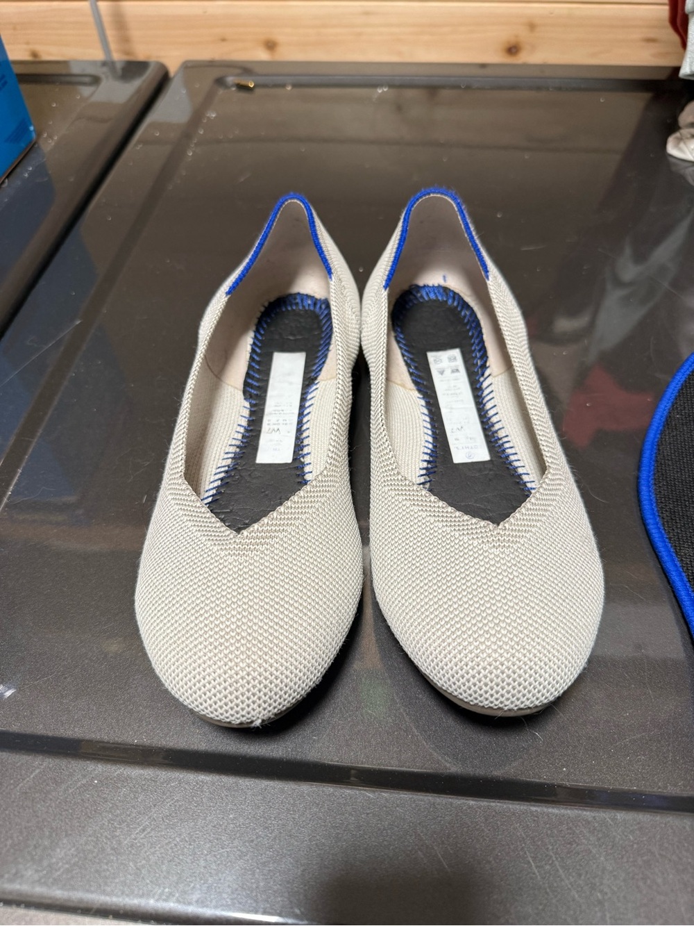 Rothy’s Flax Birds Eye Flats - Women’s Size 7